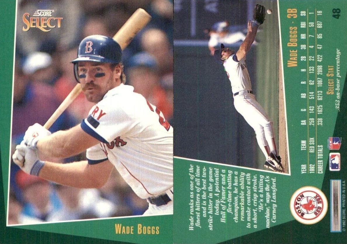 Wade Boggs #48
