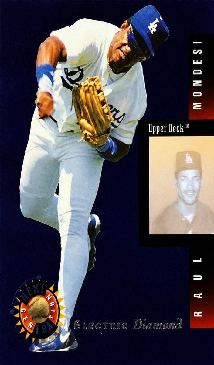 Raul Mondesi 1994 upper-deck Upper Deck