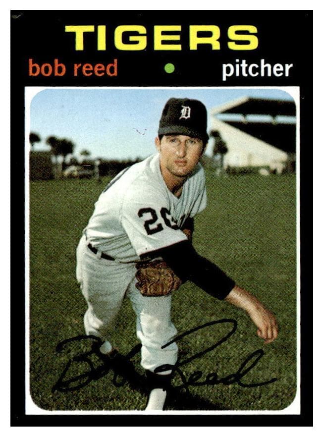 Bob Reed 1971 topps Topps