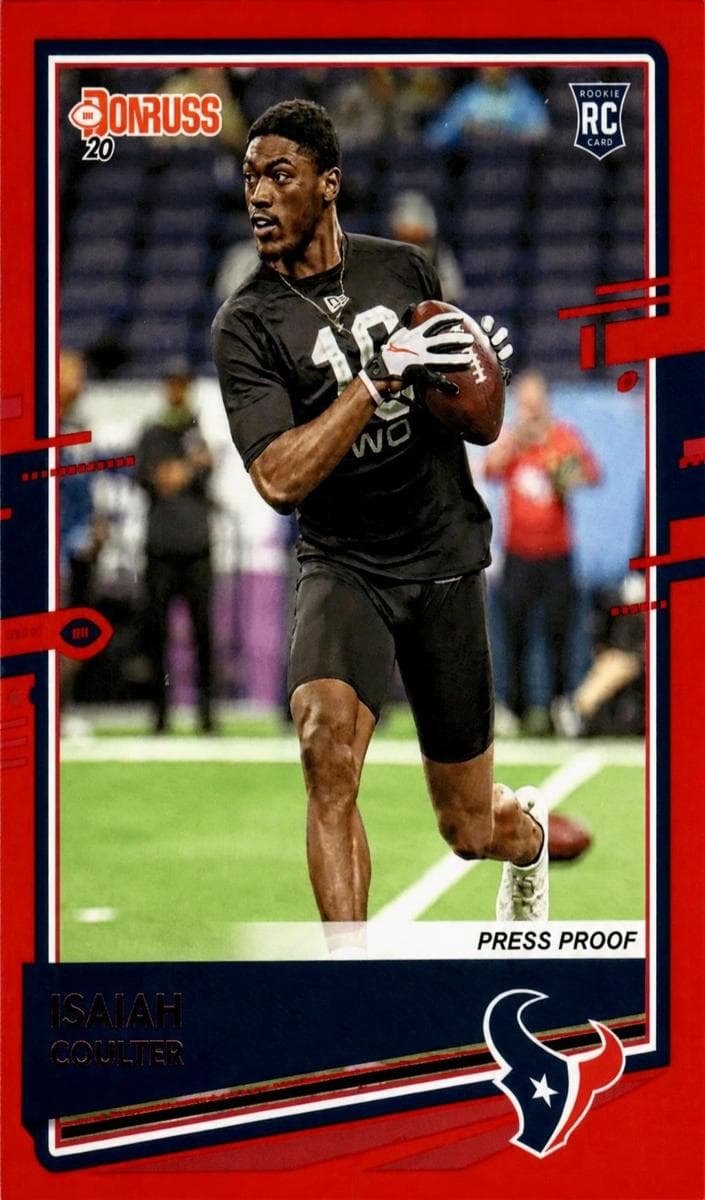 Isaiah Coulter 2020 panini