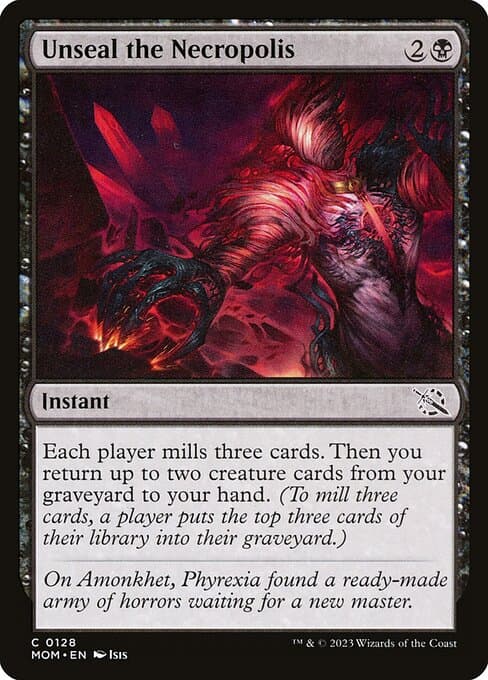 Unseal the Necropolis 2023 Magic: The Gathering March of the Machine