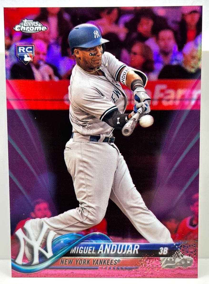 Miguel Andujar trading card
