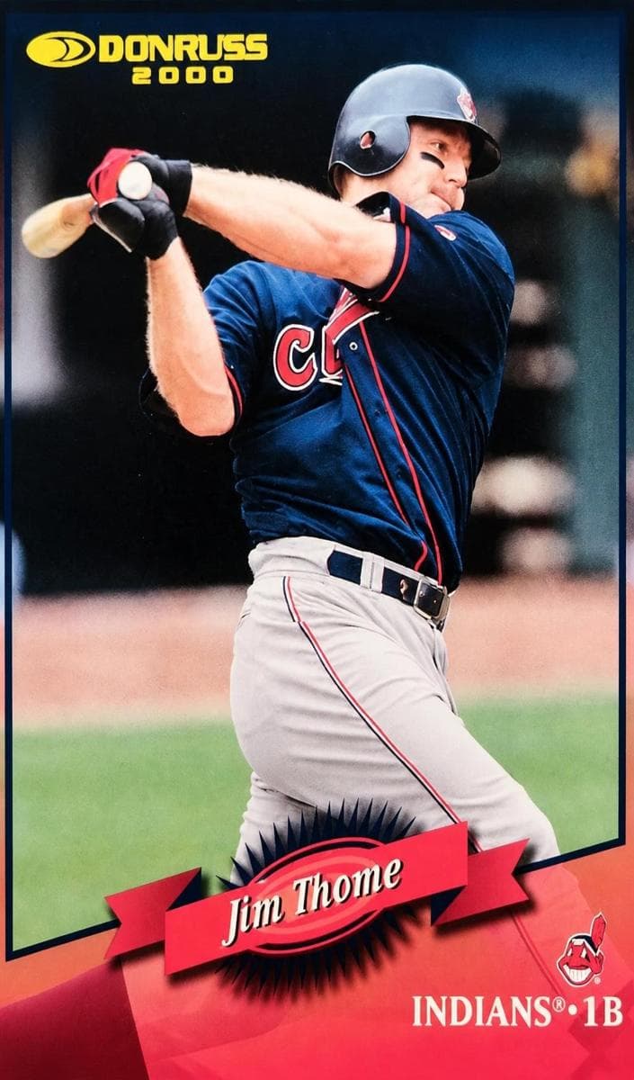 Jim Thome 2001 panini Donruss