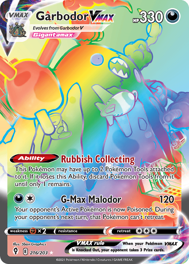 Garbodor VMAX 2024 Pokemon
