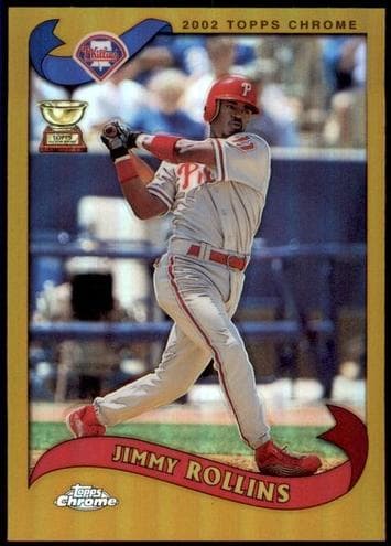 Jimmy Rollins 2002 topps Topps Chrome