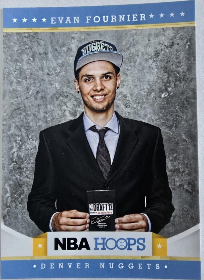 Evan Fournier 2012 panini Hoops
