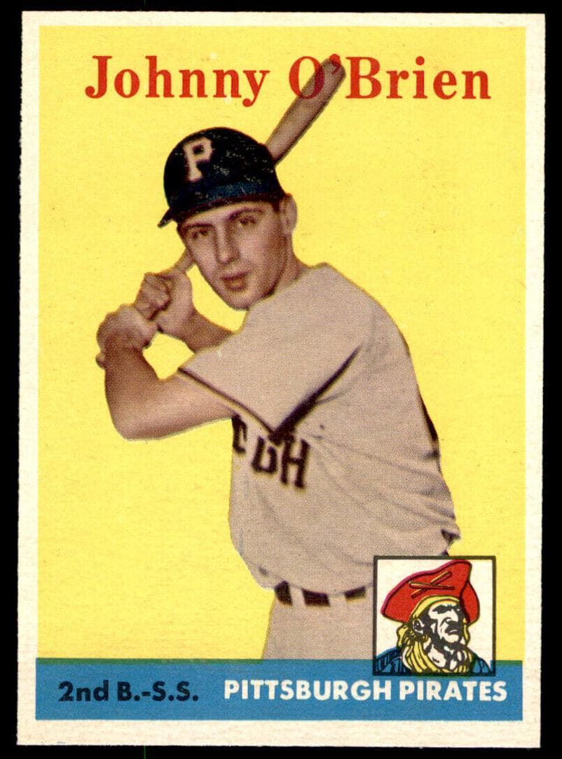 Johnny O'Brien 1958 topps Topps