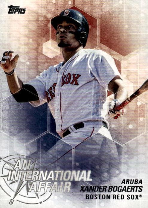 Xander Bogaerts trading card