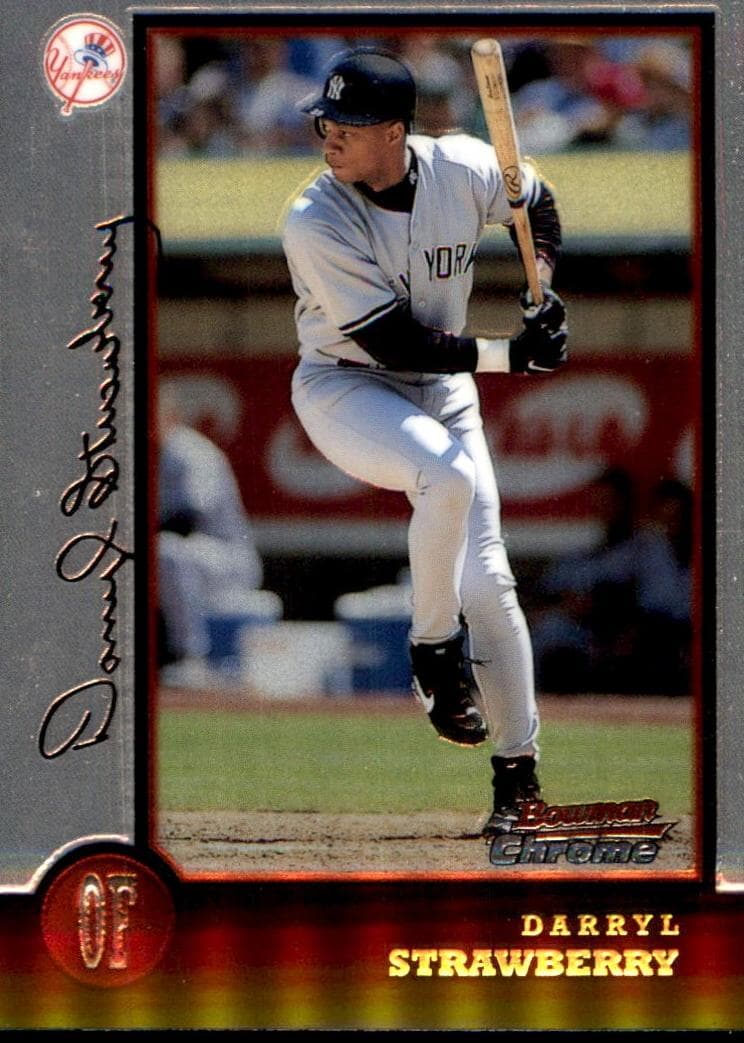Darryl Strawberry 1998 bowman Bowman Chrome