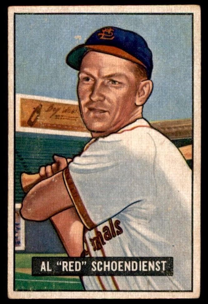 Red Schoendienst 1951 bowman Bowman