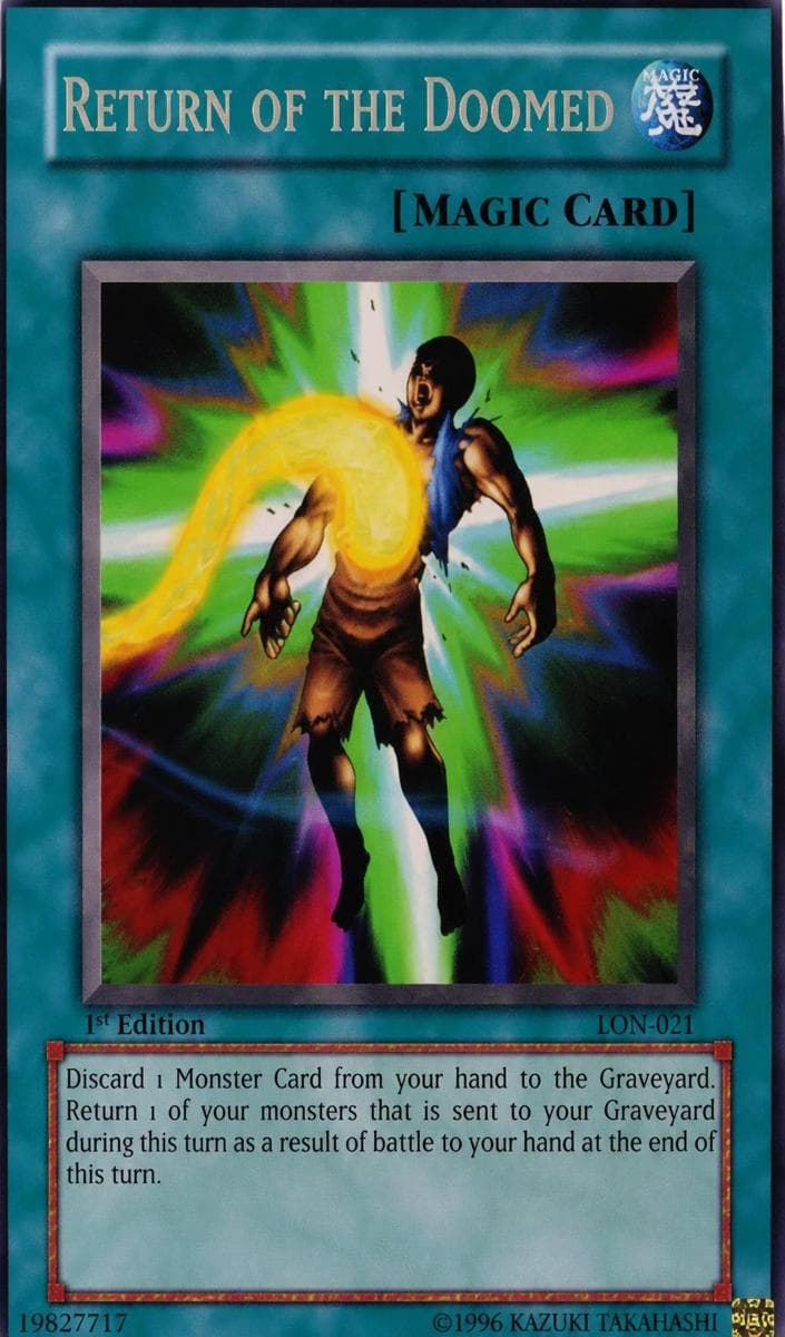 Return of the Doomed 2003 Yu-Gi-Oh!