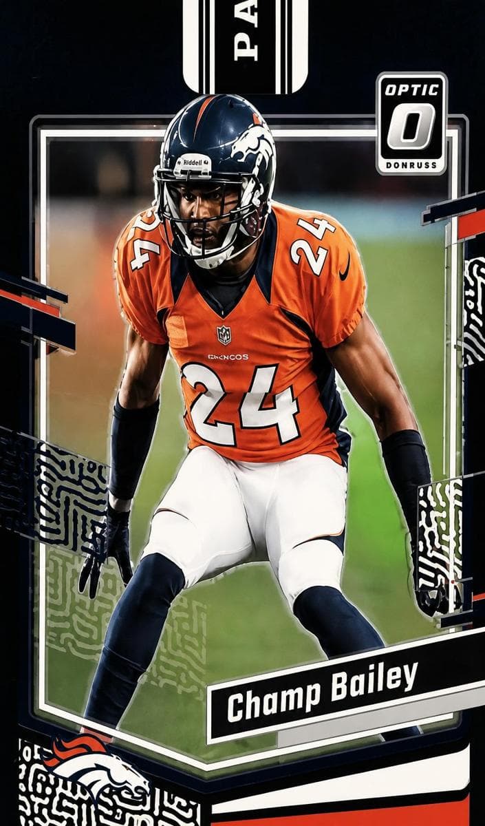 Champ Bailey 2023 panini Donruss Optic