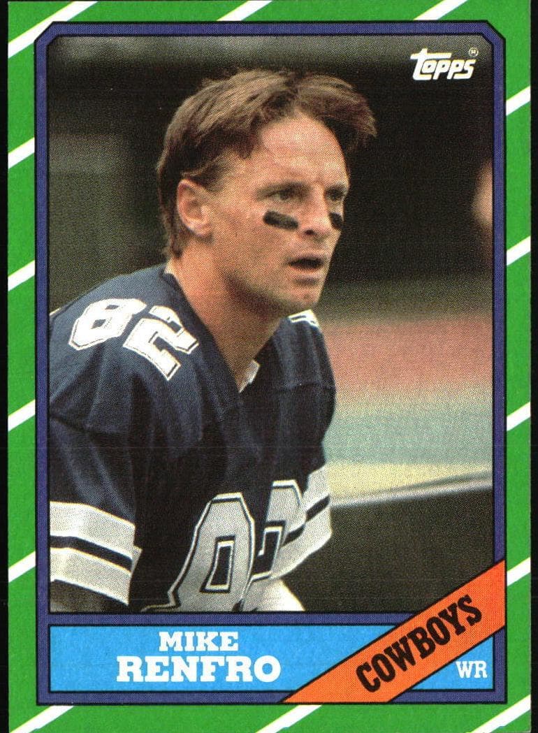 Mike Renfro trading card