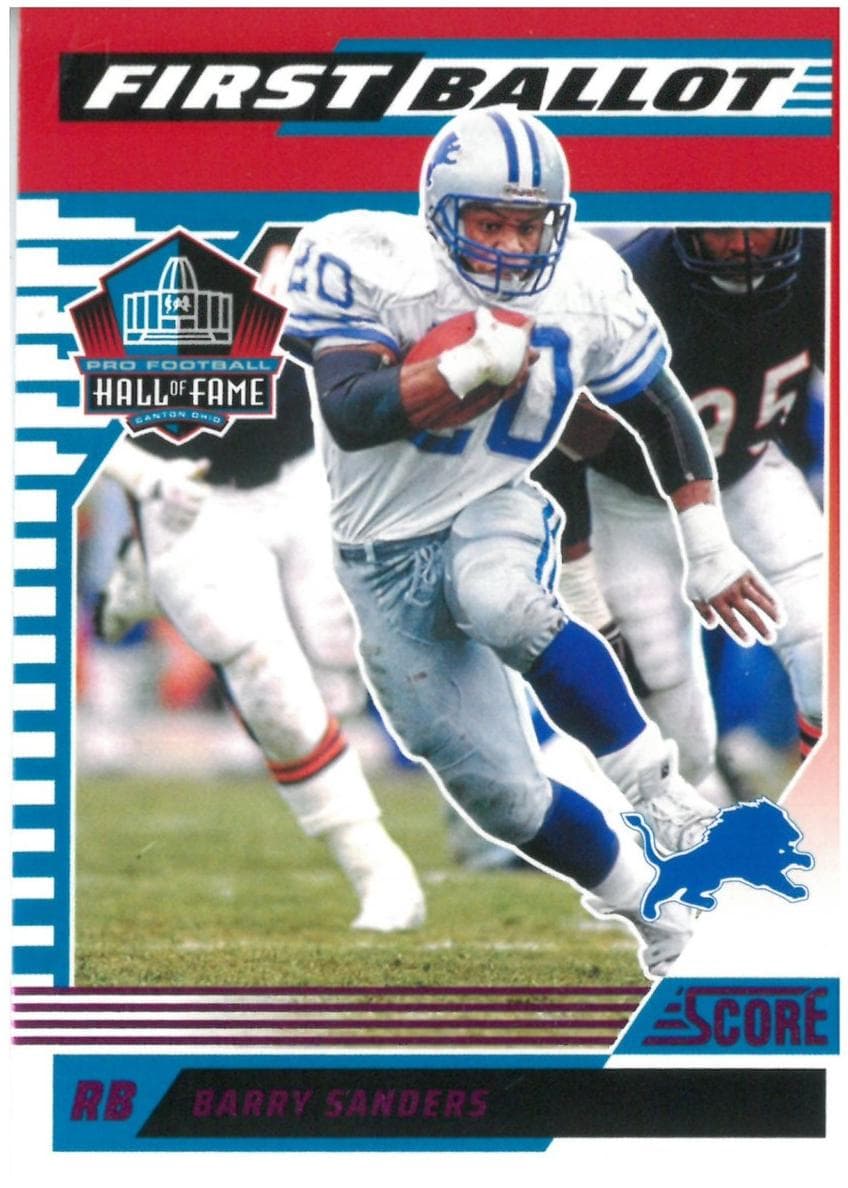 Barry Sanders 2025 panini Score