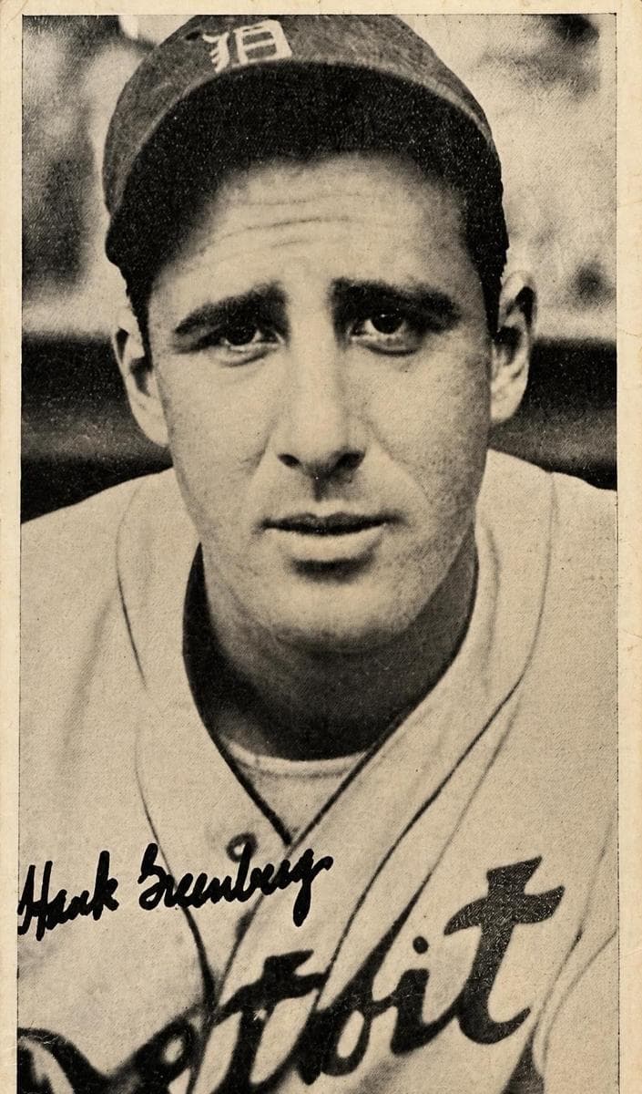 Hank Greenberg #nno