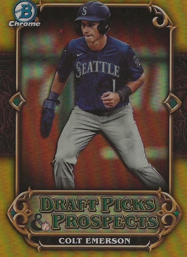 Colt Emerson 2023 bowman Bowman Draft