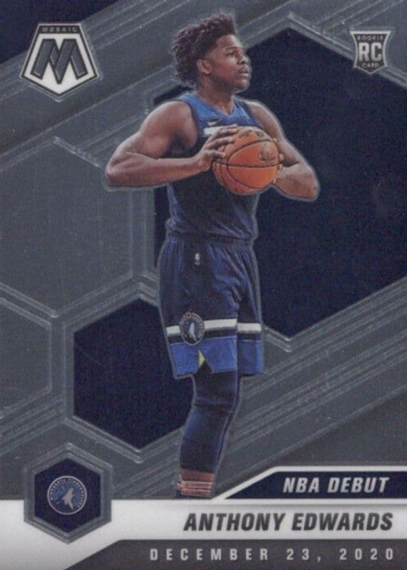 Anthony Edwards 2020 panini
