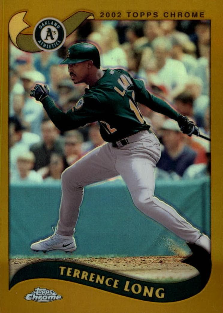 Terrence Long 2002 topps Topps Chrome