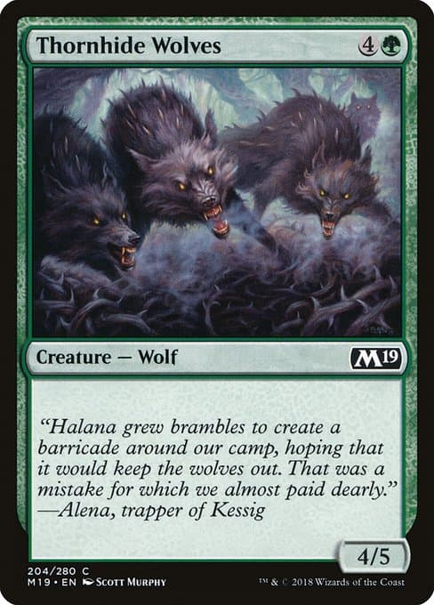 Thornhide Wolves #232