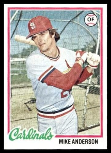 Mike Anderson 1978 topps Topps