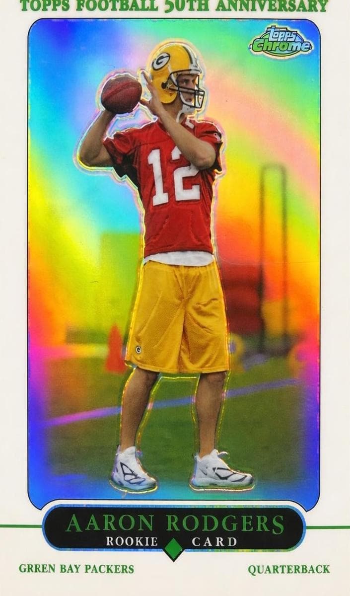 Aaron Rodgers 2005 topps Topps Chrome