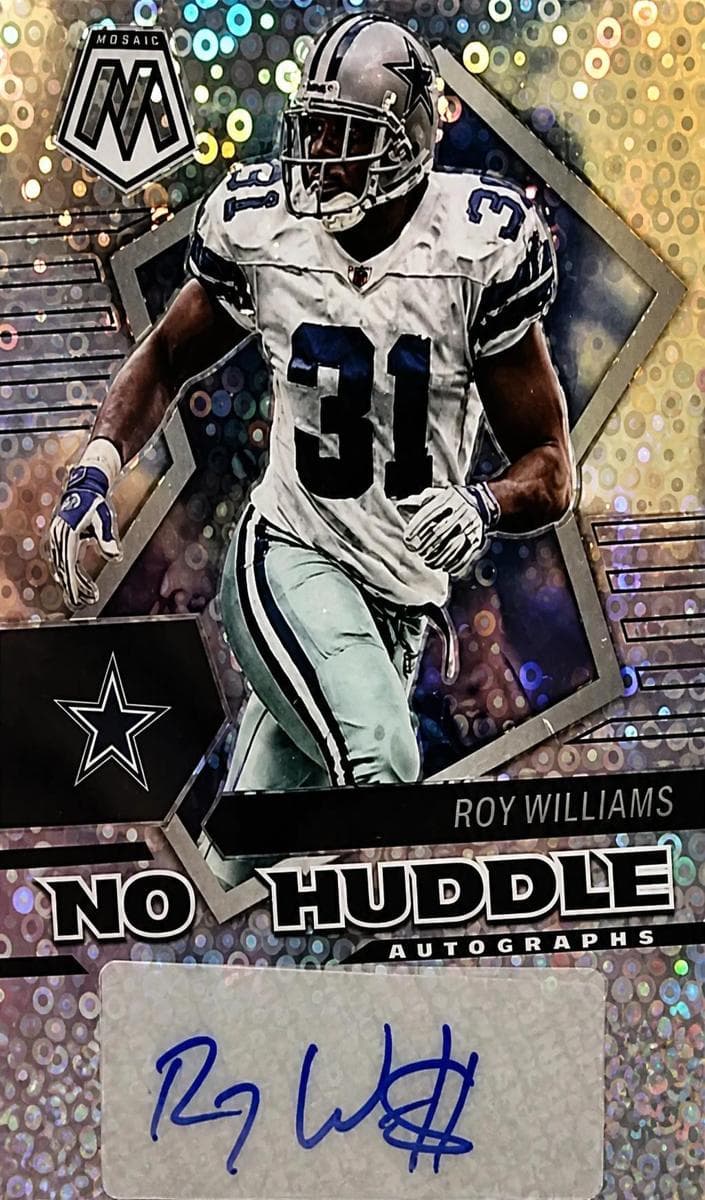 Roy Williams trading card