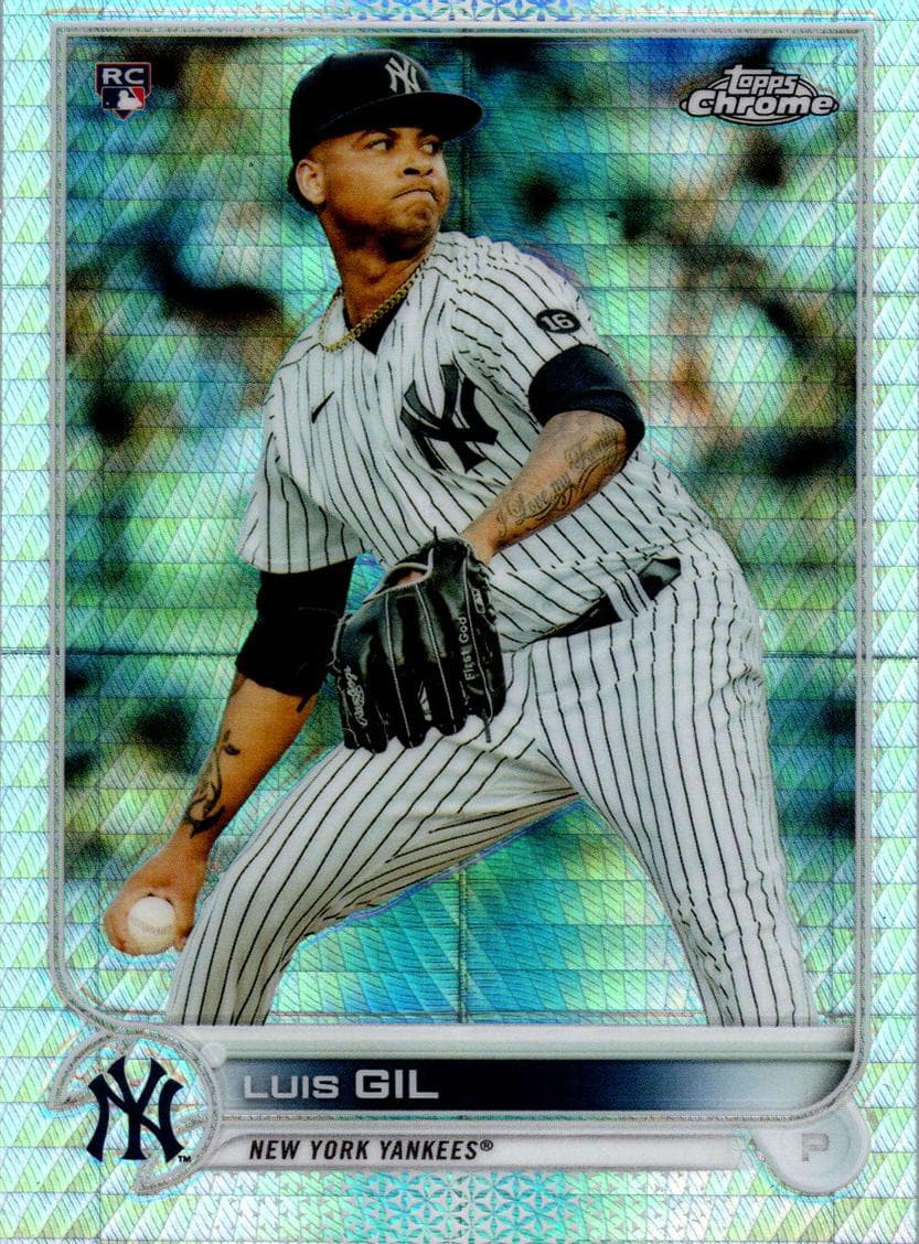 Luis Gil trading card