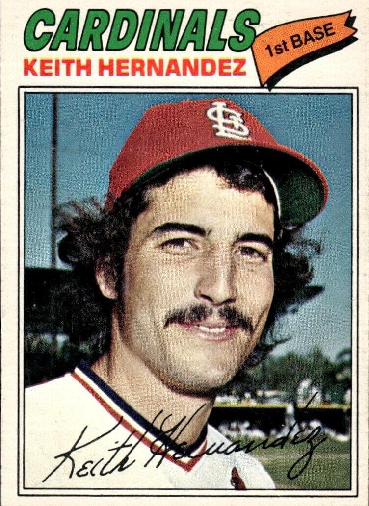 Keith Hernandez 1977 topps O-Pee-Chee
