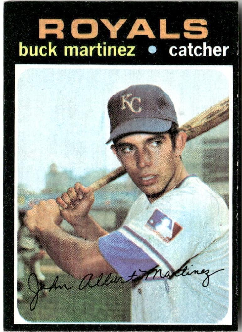 Buck Martinez 1971 topps Topps