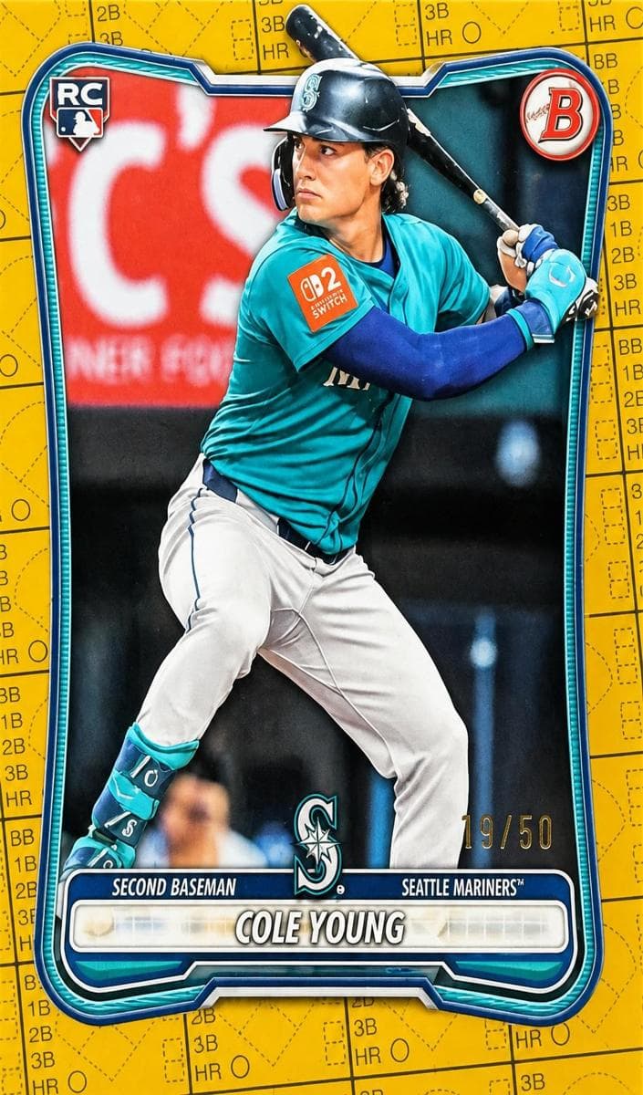 Cole Young 2026 bowman Bowman
