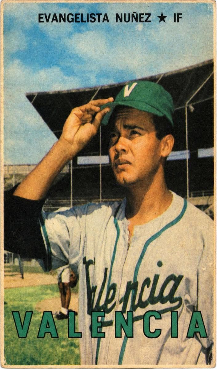 Evangelista Nunez 1967 topps Topps Venezuelan