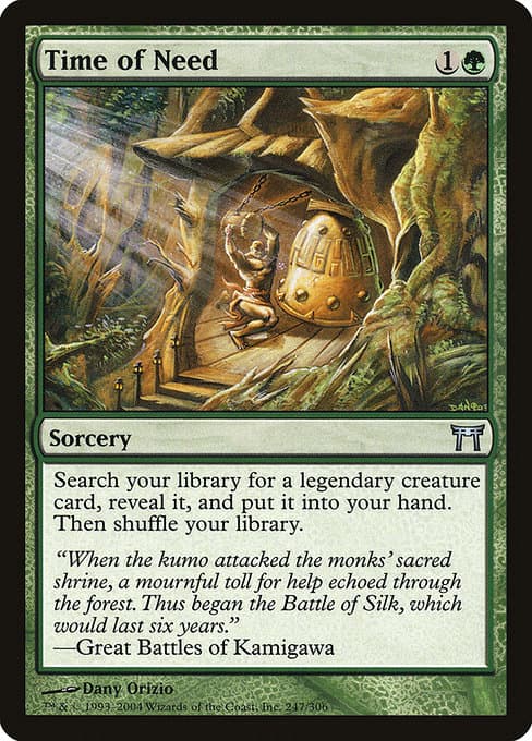 Time of Need 2004 Magic: The Gathering Champions of Kamigawa