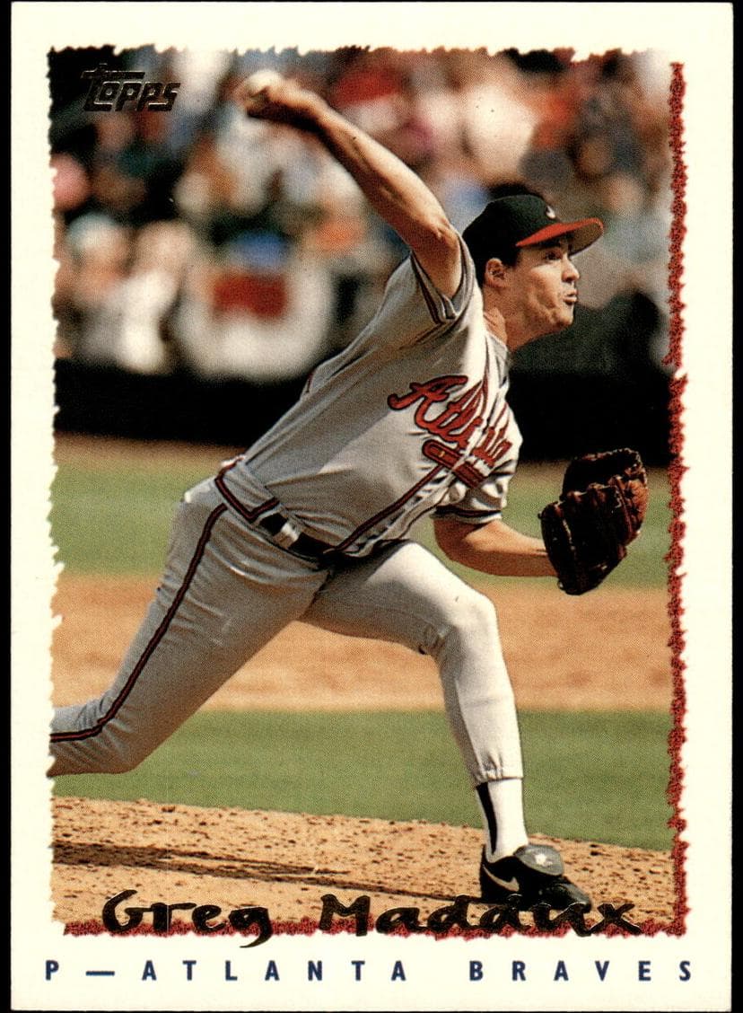 Greg Maddux 1995 topps Topps