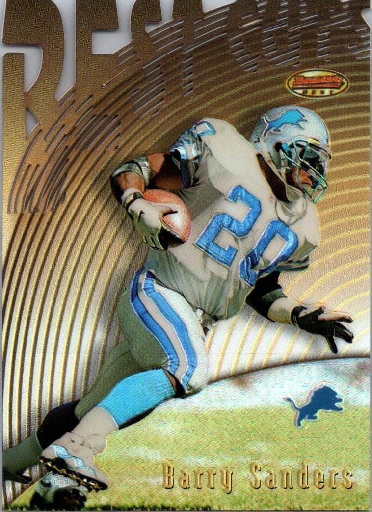 Barry Sanders 1997 bowman