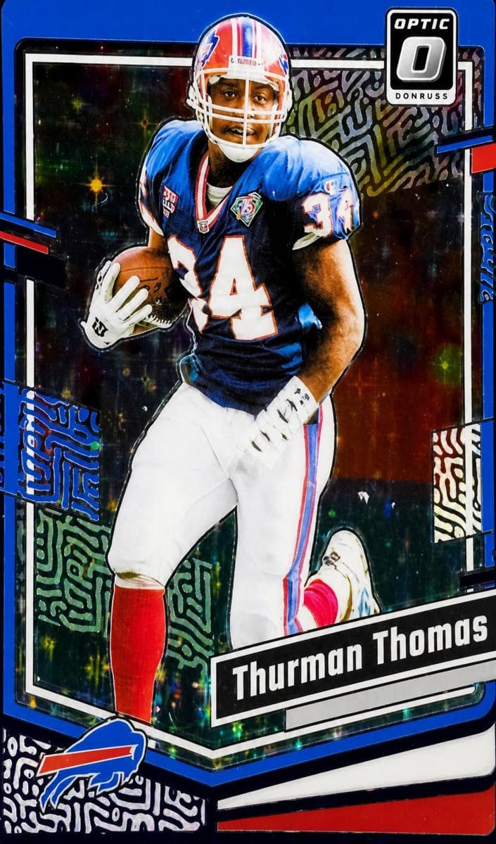 Thurman Thomas 2023 panini Donruss Optic