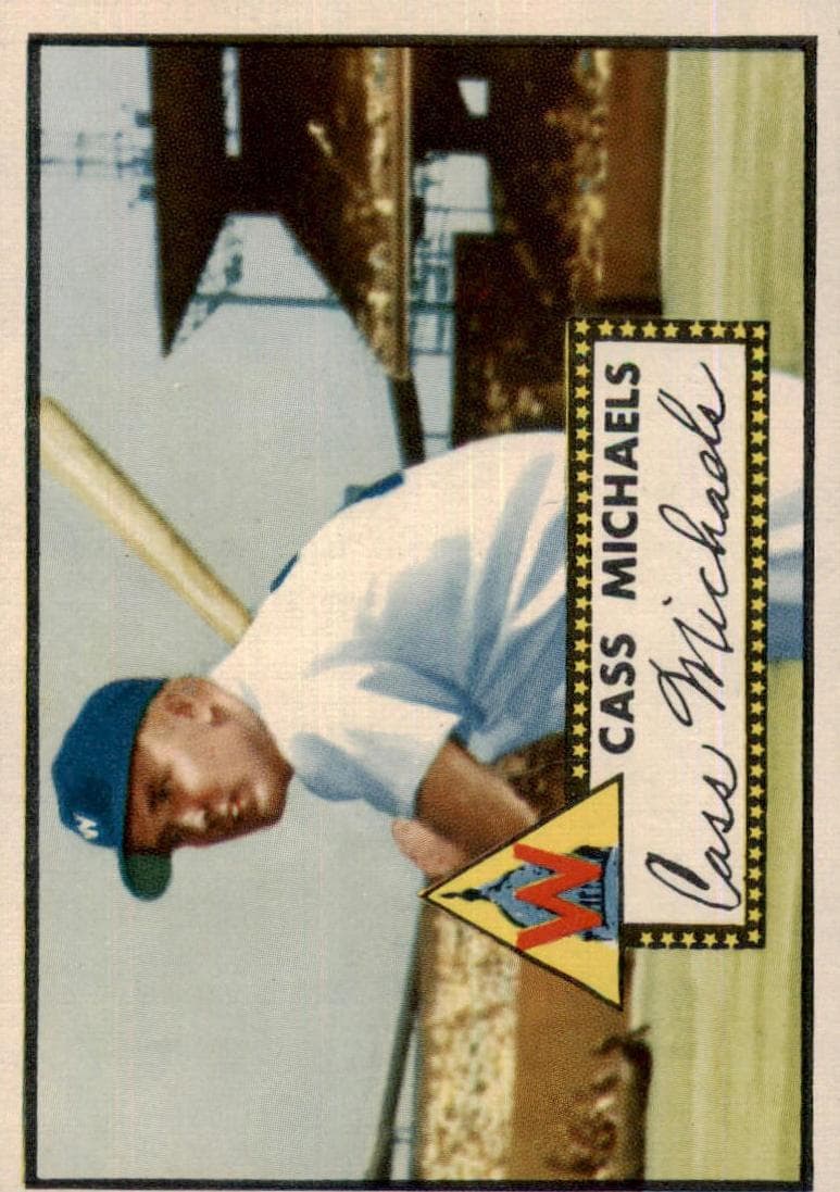 Cass Michaels 1952 topps Topps