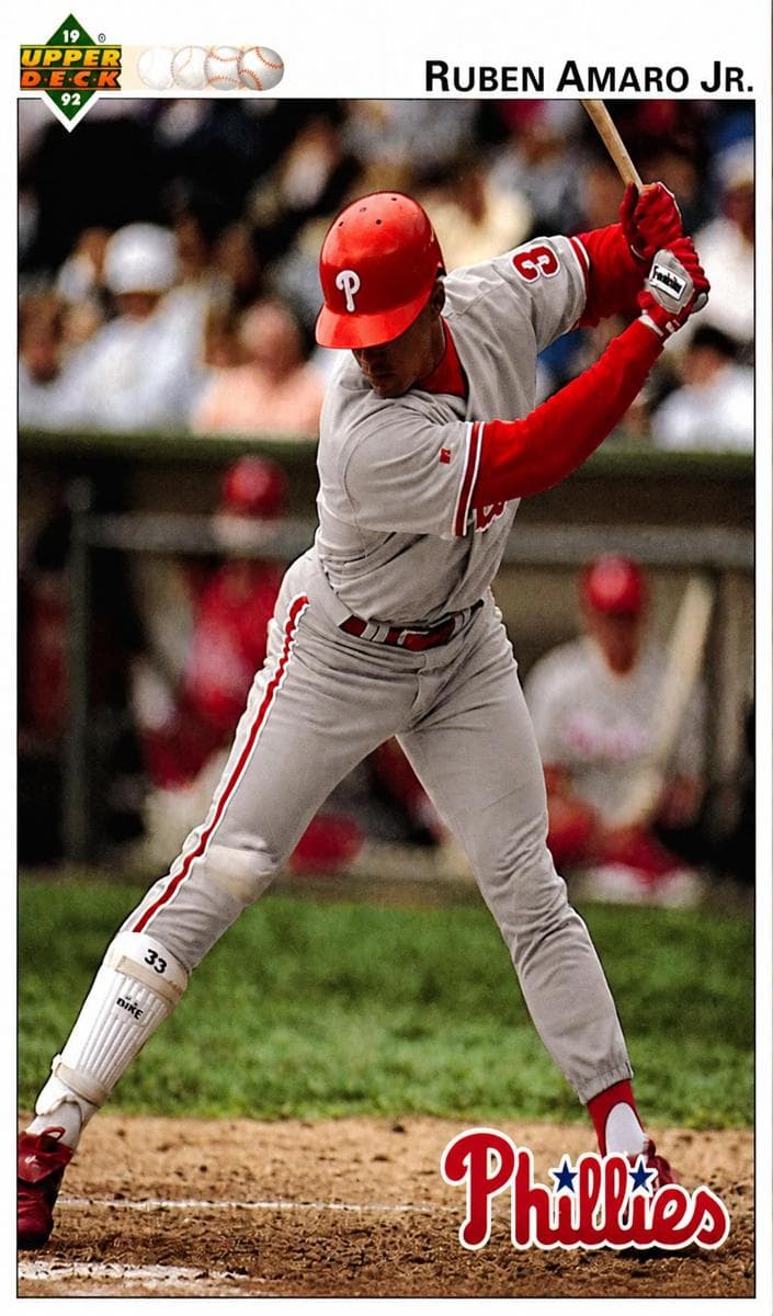 Ruben Amaro Jr. 1992 upper-deck Upper Deck