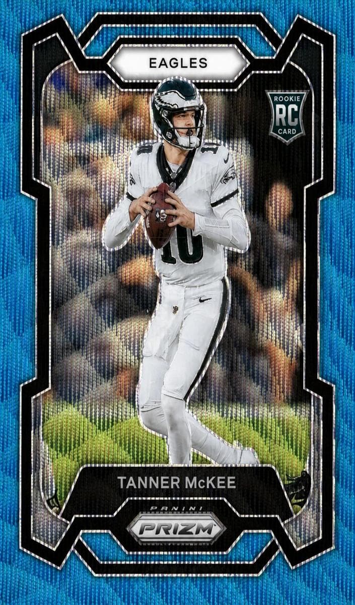 Tanner McKee trading card