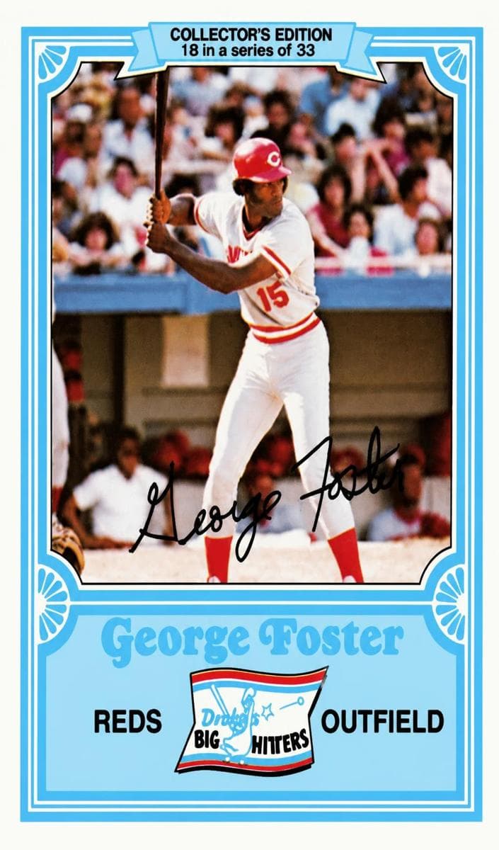 George Foster 1981 topps