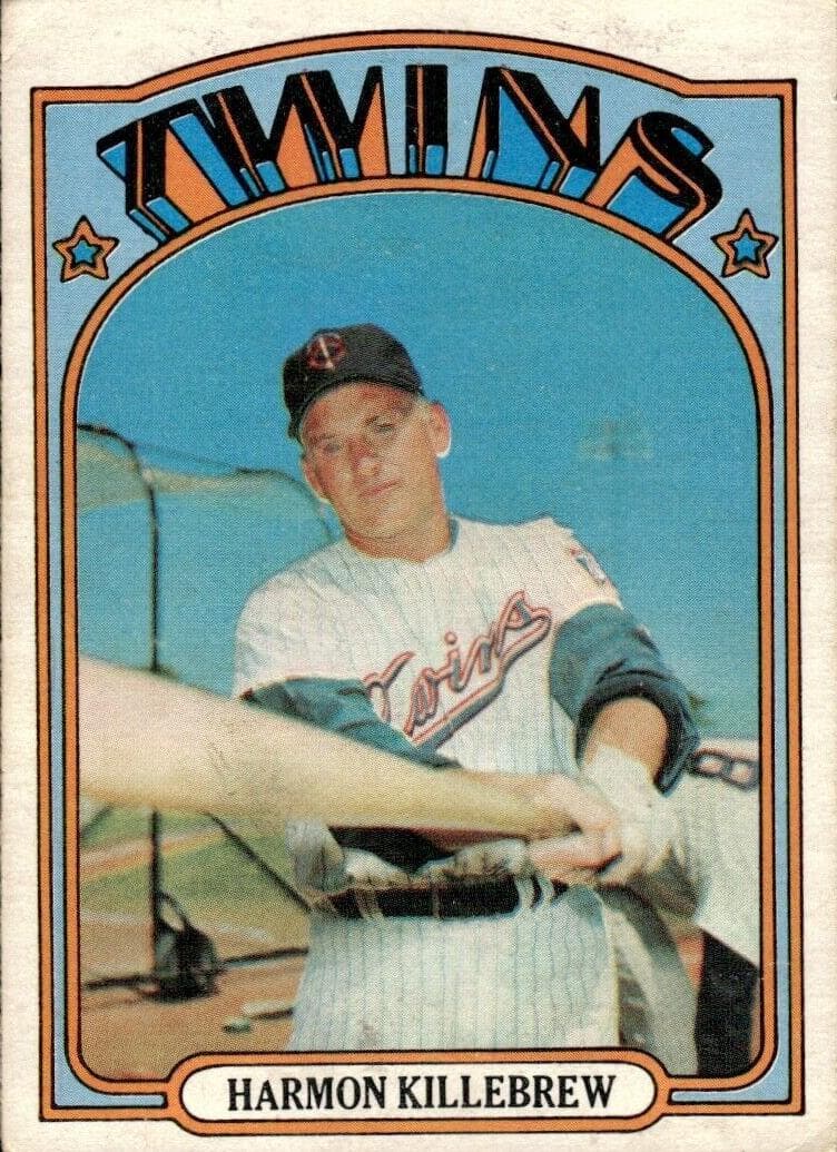 Harmon Killebrew 1972 topps O-Pee-Chee