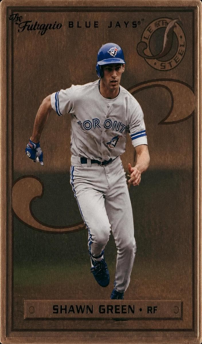 Shawn Green 1996 leaf Leaf Preferred