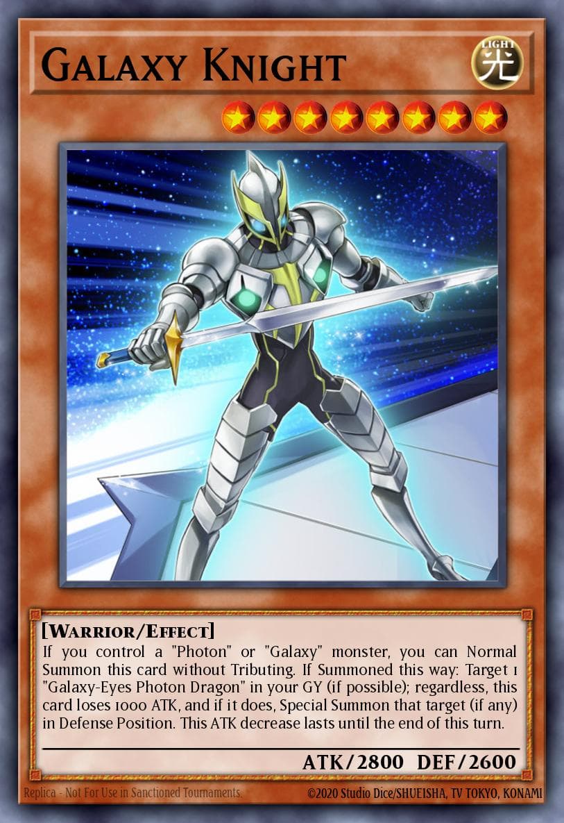 Galaxy Knight 2013 Yu-Gi-Oh! Zexal Collection Tin