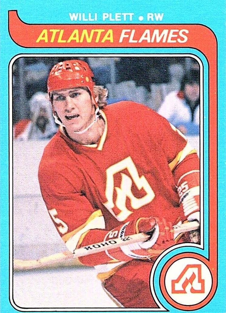 Willi Plett 1979 topps O-Pee-Chee