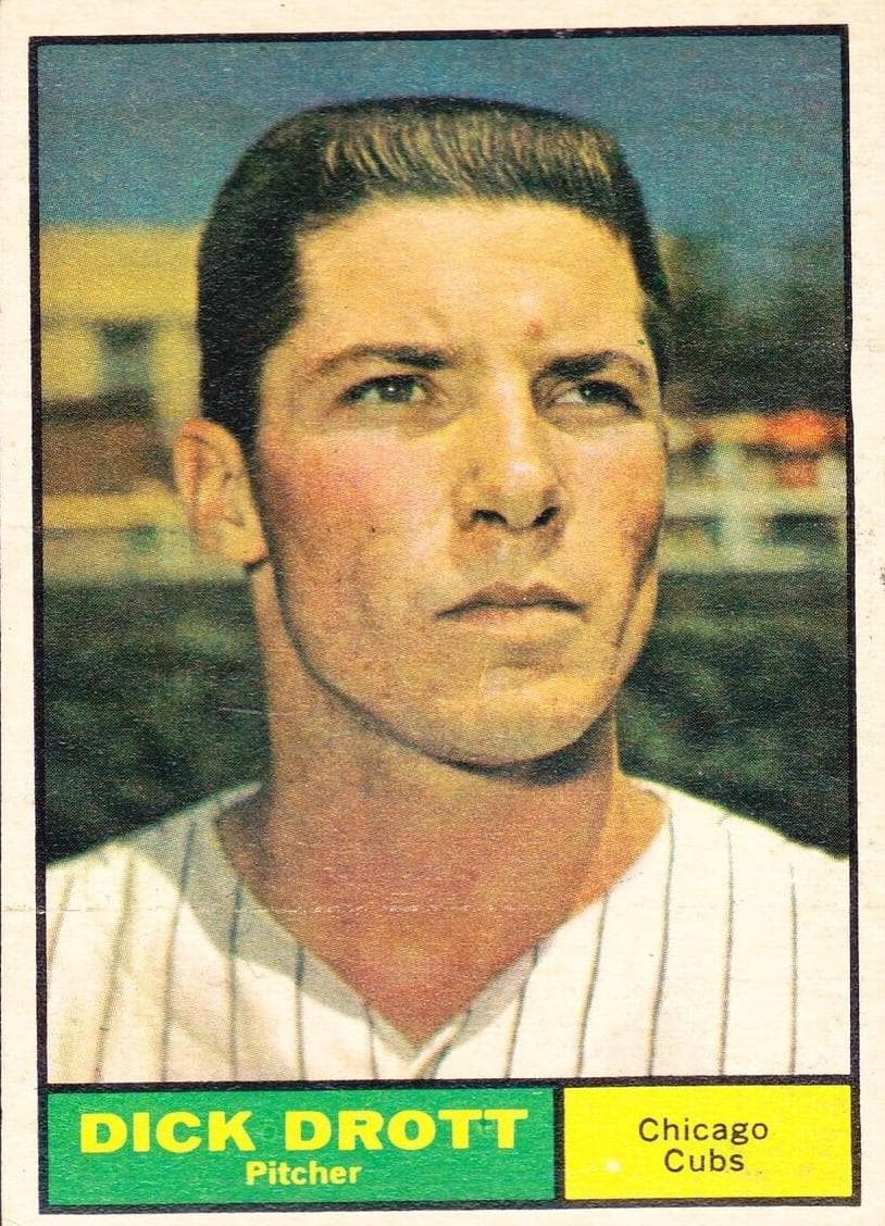 Dick Drott 1961 topps Topps
