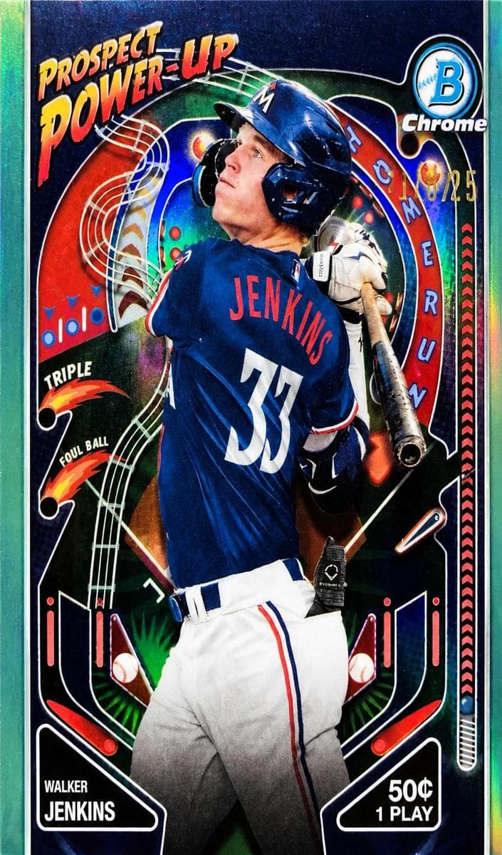 Walker Jenkins 2024 bowman Bowman Chrome