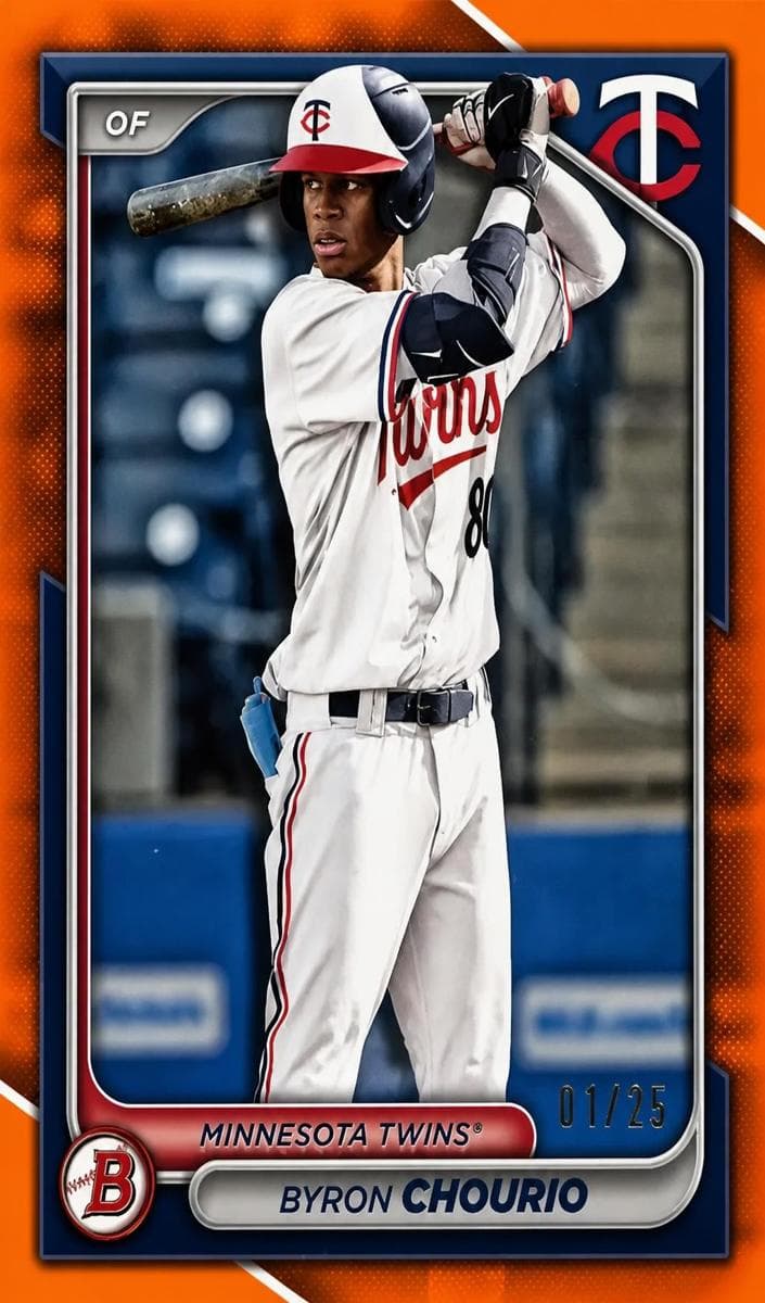 Byron Chourio 2024 bowman Bowman Draft