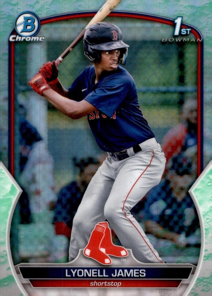 Lyonell James trading card