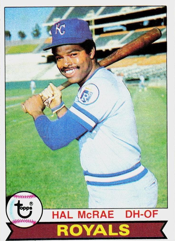 Hal McRae 1979 topps Topps