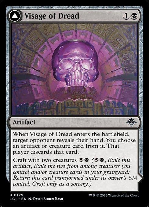Visage of Dread // Dread Osseosaur #129