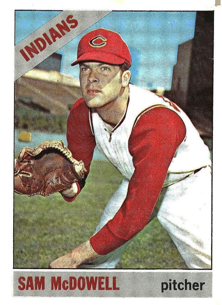 Sam McDowell 1966 topps Topps
